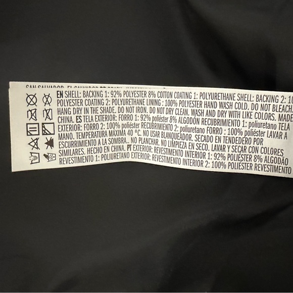 Faux Leather Outer Shell Motorcycle Jacket by Forever 21. - Picture 5 of 5